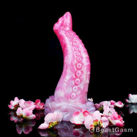 🐙 OSSIFLY Octopus Tentacle Dildo – 8.3” Curved Fantasy Toy - BeastGasm