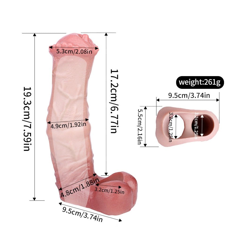 Pureblood Stallion Cock Sleeve – Bigger, Thicker, Wilder - BeastGasm