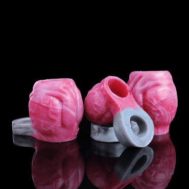 Raafe - Dog Knot Penis Enlargement Scrotum Cock Ring - BeastGasm