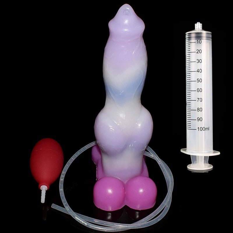 š š¾Realistic 9 - Inch Svarog Knotted Dog Dildo - BeastGasm
