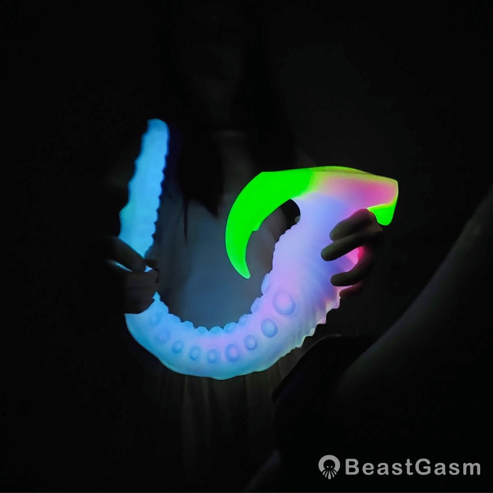Octopus Tentacle Dildo  Spiral Ridges Fantasy | BeastGasm