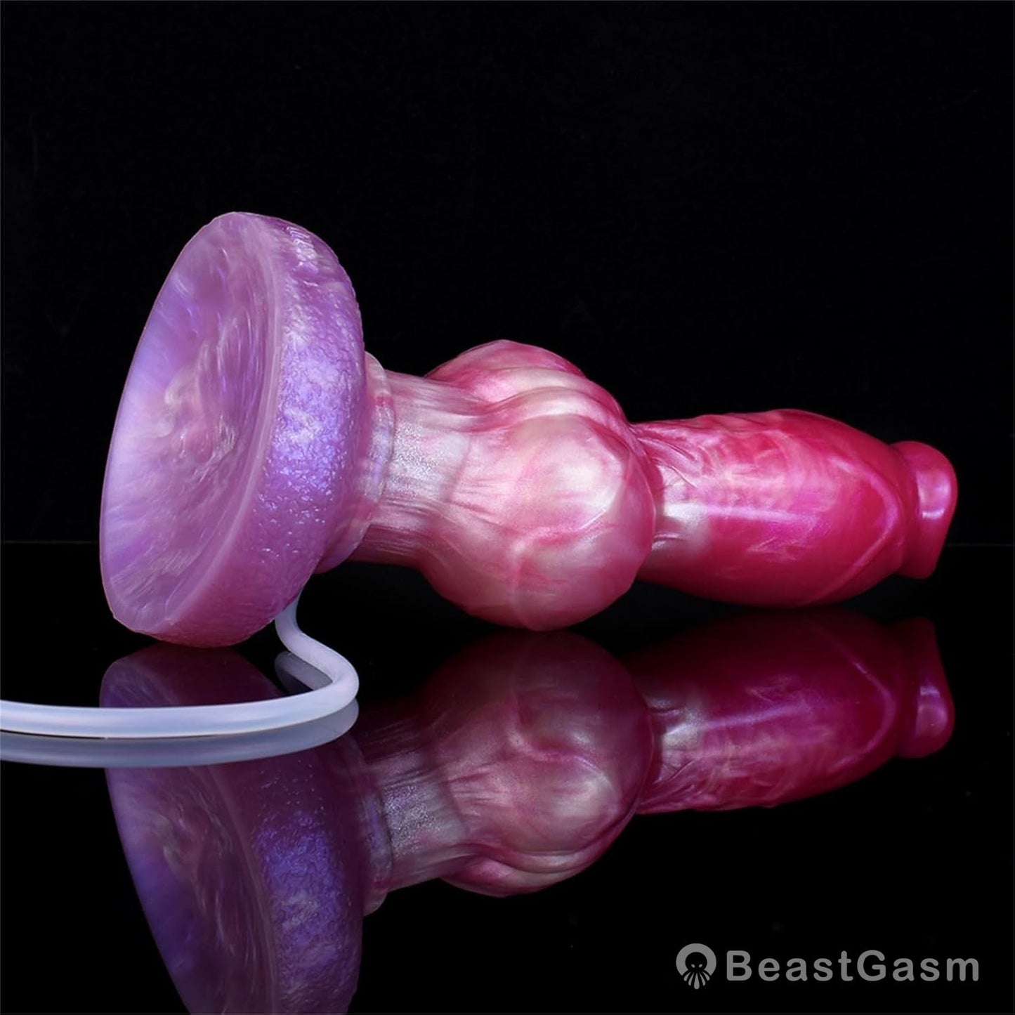 🐶Sifus Squirting Dog Knot Dildo – Fantasy Beast Play by BeastGasm - BeastGasm