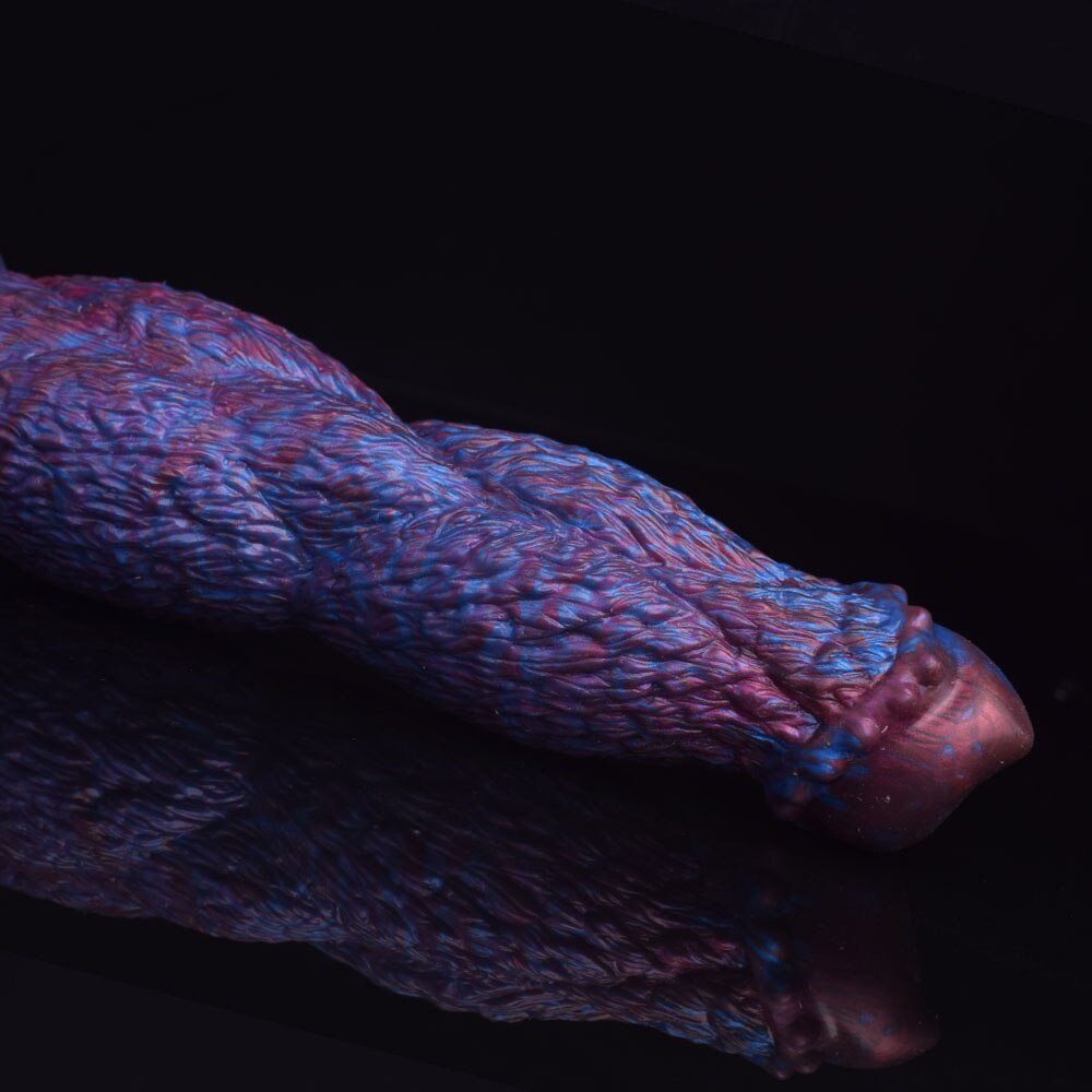 🐎 😈 Thick Ribbed Horse Dildo – 16.85” Fantasy Toy for Deep Play - BeastGasm