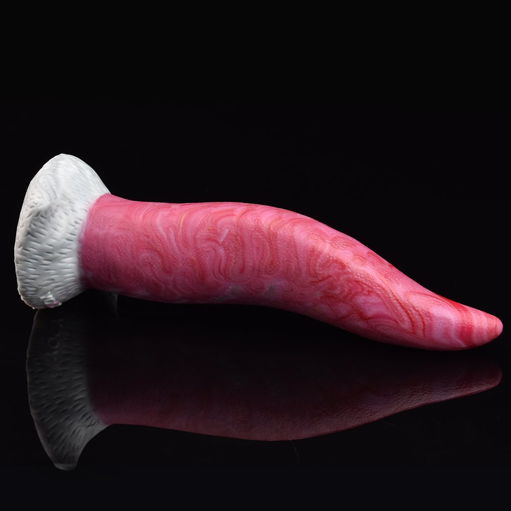 Ulyssion Vibrating Monster Tongue Dildo – 8.4” Fantasy Pleasure - BeastGasm