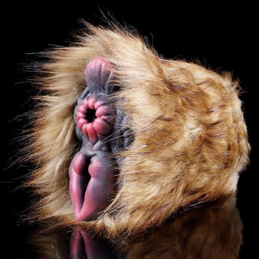 Werebeast Furry Fleshlight - Two Openings for Wild Male Pleasure - BeastGasm