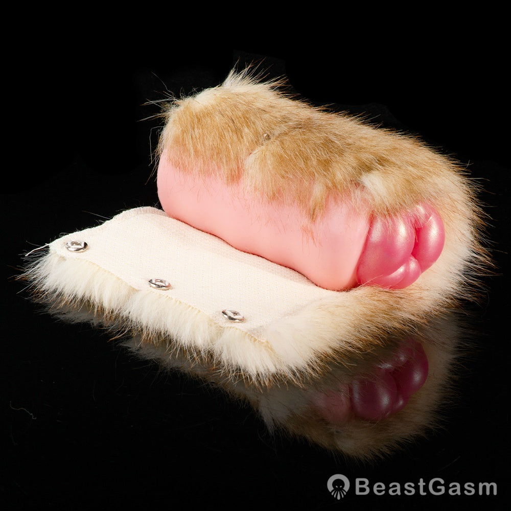 🐰 Lop Rabbit Furry Pocket Pussy | Snap-Off Plush Male Masturbator