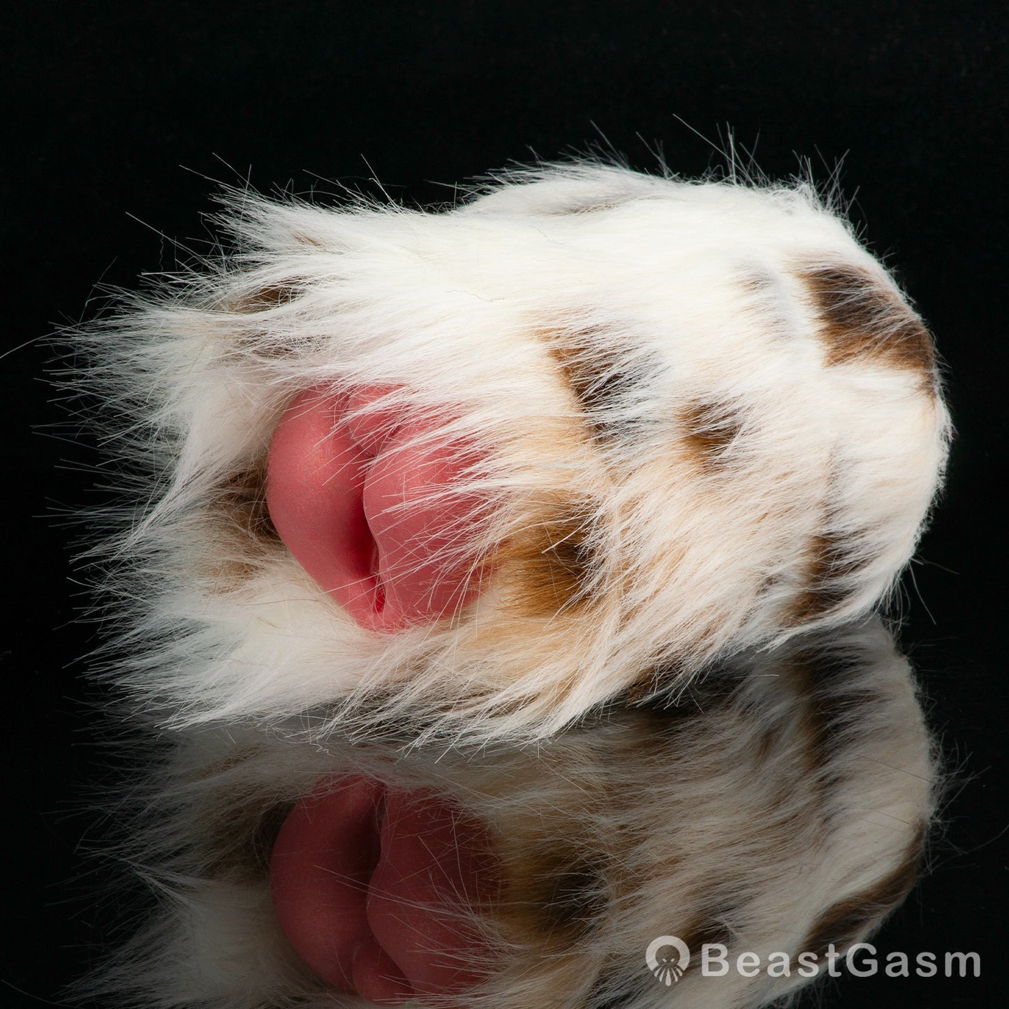 🐶 Dalmatian Fur Pocket Pussy | Removable Plush Male Masturbator