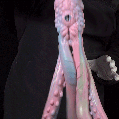 🐙✨Fantasy Alien Tentacle Sex – Premium Platinum Silicone Masturbator
