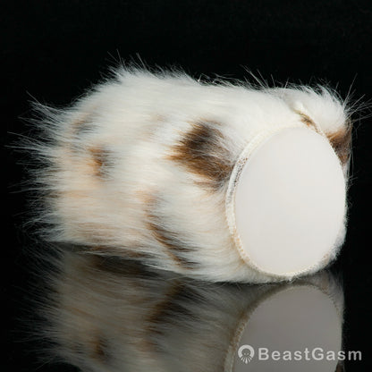 🐶 Dalmatian Fur Pocket Pussy | Removable Plush Male Masturbator