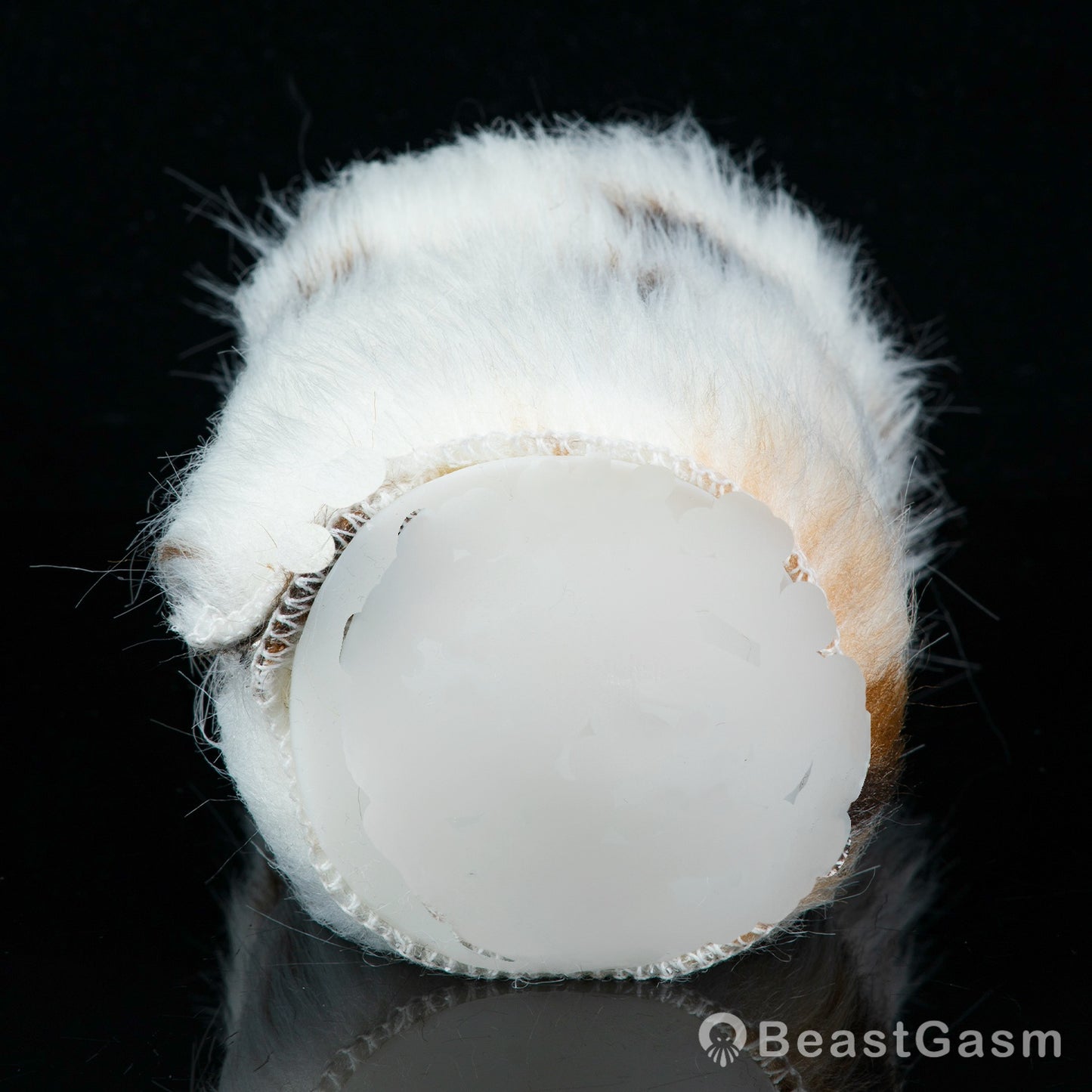 🐆 Snow Leopard Pocket Pussy | Detachable Fur Male Masturbator