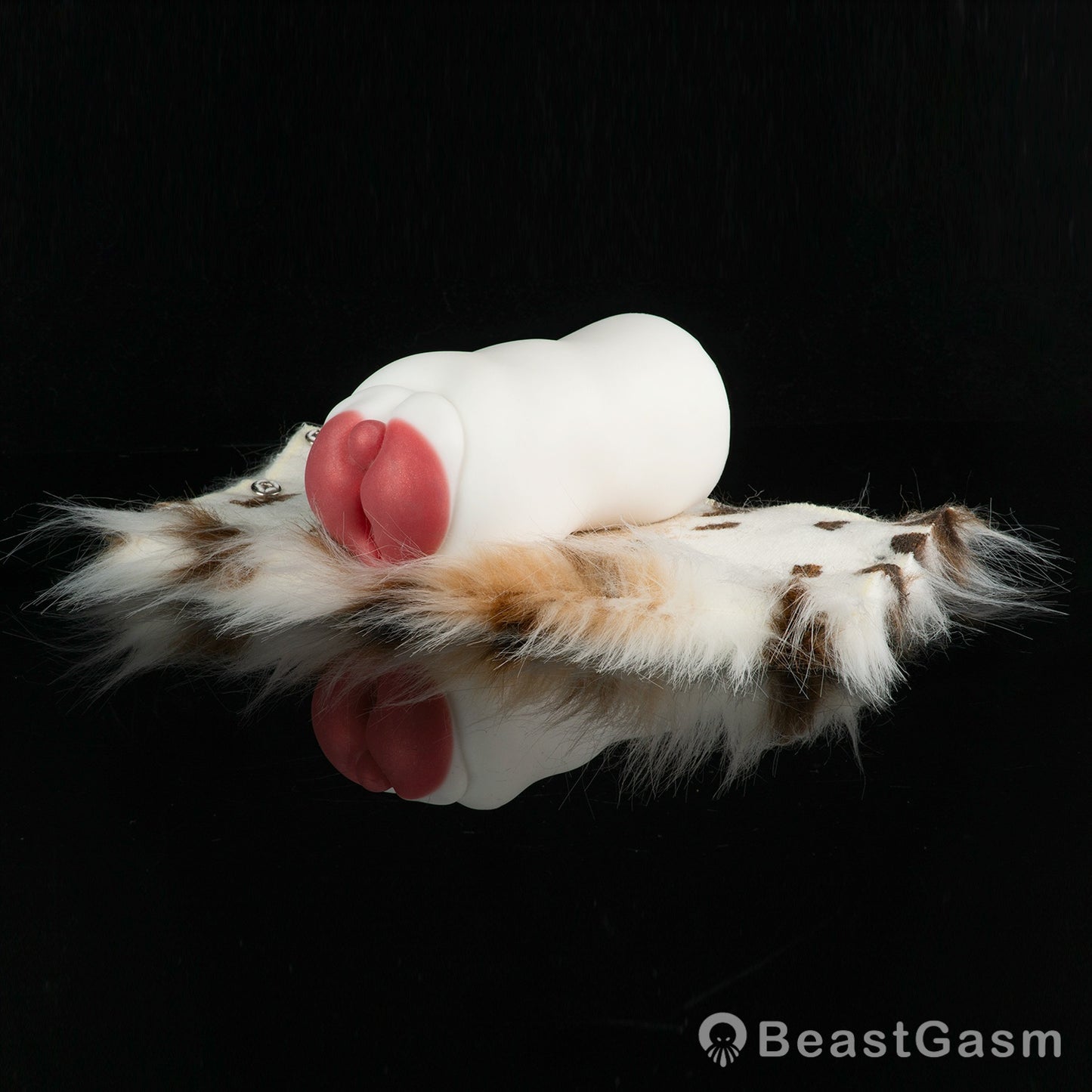 🐶 Dalmatian Fur Pocket Pussy | Removable Plush Male Masturbator