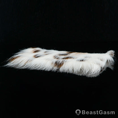 🐆 Snow Leopard Pocket Pussy | Detachable Fur Male Masturbator