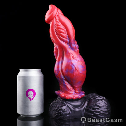 🐲 Shadow Dragon Fantasy Dog Dildo — Organic S-Curve Spine