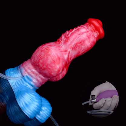 زول - ديلدو قابل للنفخ مع القذف