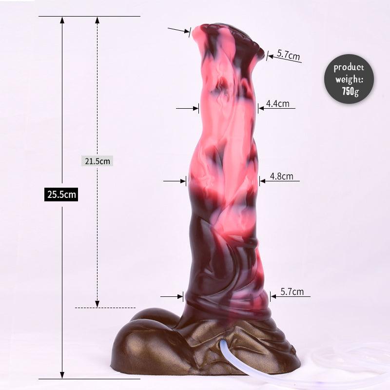 🐎 10 - Inch Arion, Thick Ejaculating Stallion Dildo - BeastGasm