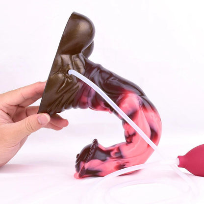 🐎 10 - Inch Arion, Thick Ejaculating Stallion Dildo - BeastGasm