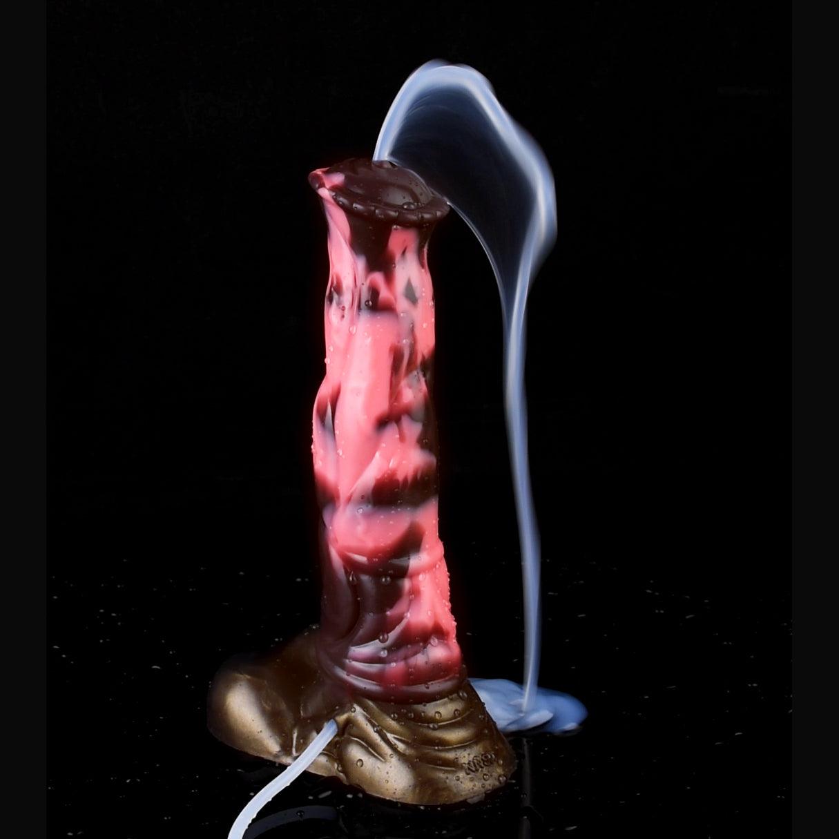 🐎 10 - Inch Arion, Thick Ejaculating Stallion Dildo - BeastGasm