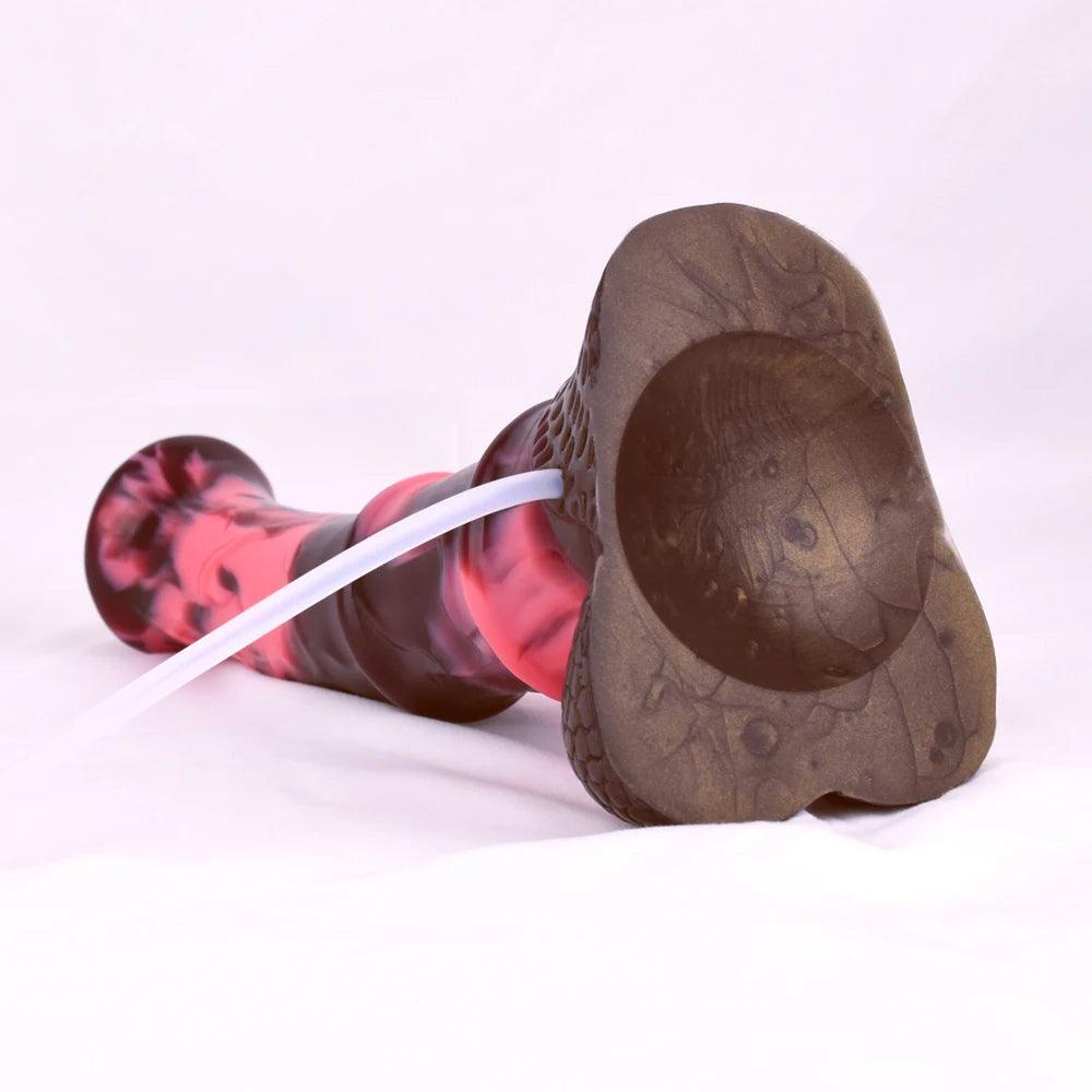 🐎 10 - Inch Starburst Squirting Fantasy Dildo - BeastGasm