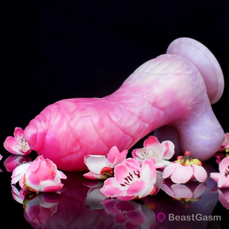 Spiral Dragon Dildo – Suction Cup Fantasy Toy for G-Spot Play - BeastGasm