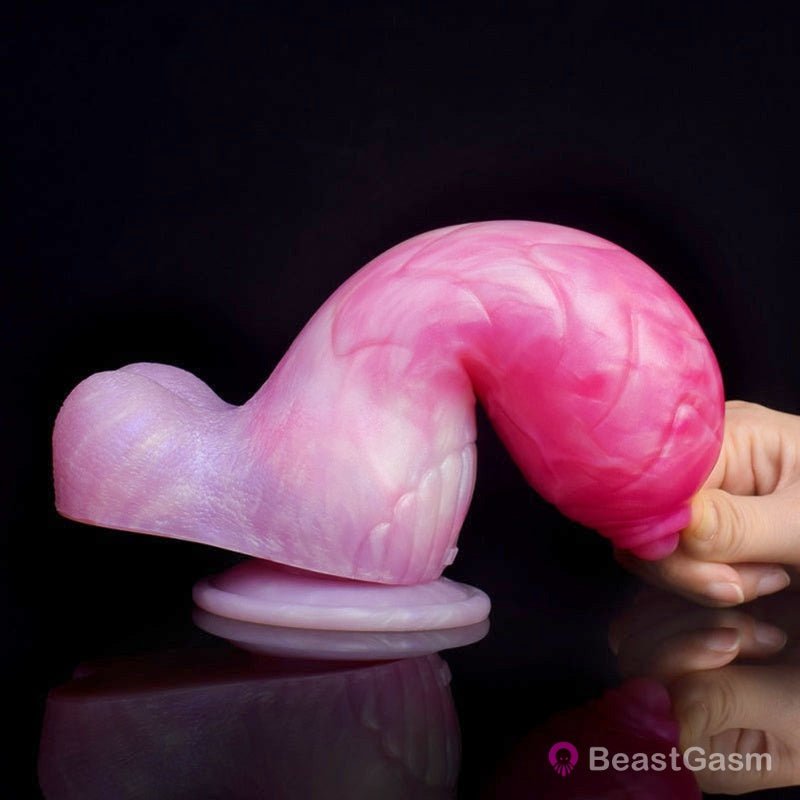 Spiral Dragon Dildo – Suction Cup Fantasy Toy for G-Spot Play - BeastGasm