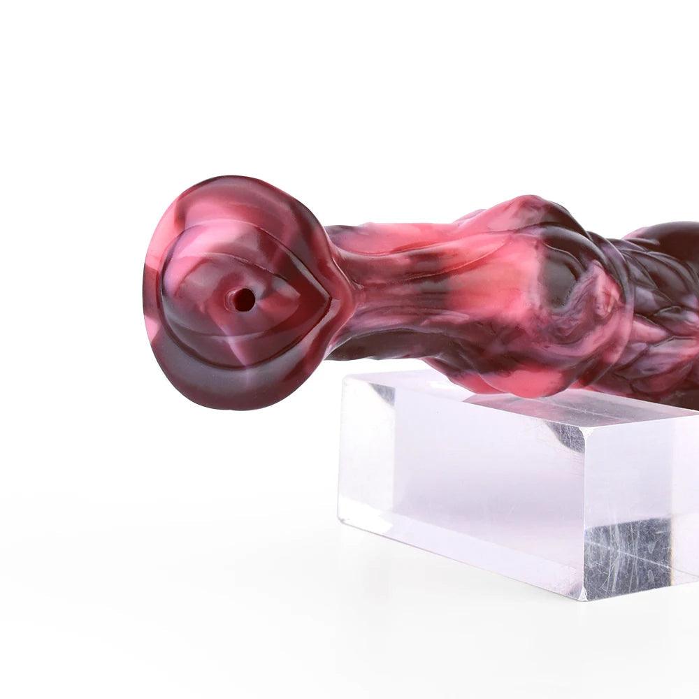 🐎 10.2 - Inch Filipe - Squirting Horse Dildo with Large Knot - BeastGasm