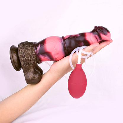 🐎 10.2 Inch Thunderhoof - Thick Ejaculating Horse Dildo with Huge Knot - BeastGasm