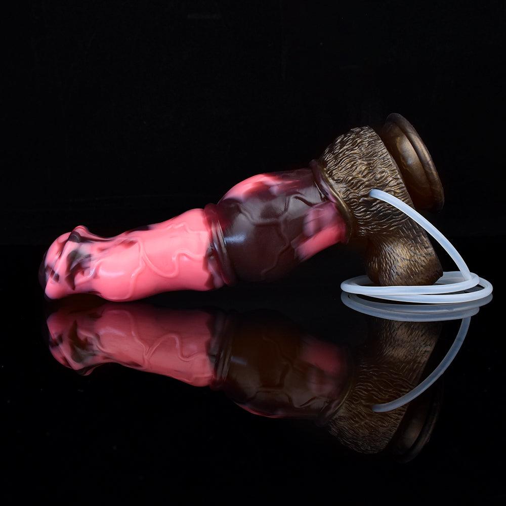 🐎 10.2 Inch Thunderhoof - Thick Ejaculating Horse Dildo with Huge Knot - BeastGasm