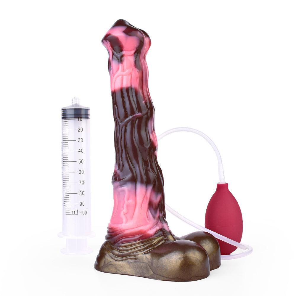 🐎 10.4 - Inch Alicorn, Huge Ejaculating Unicorn Dildo - BeastGasm