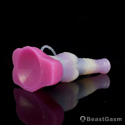 🐺 10.4 - Inch Fenrir - Huge Squirting Wolf Dildo with Knot & Suction Cup - BeastGasm