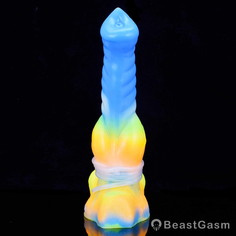 🐺 FENRIR Vibrating Wolf Dildo Glow Fantasy Toy