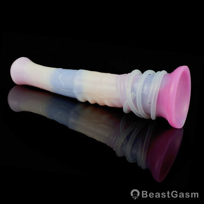 🐴 11 - Inch Bael Huge Ejaculating Horse Dildo – Realistic Fantasy Toy with Cum Tube - BeastGasm