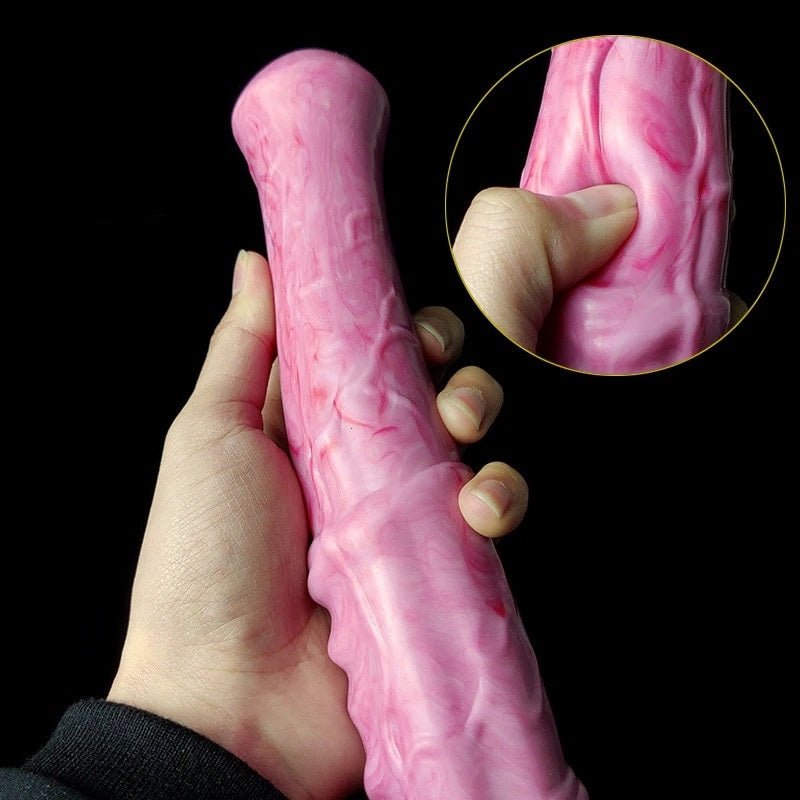 🐴 11 - Inch Bael Huge Ejaculating Horse Dildo – Realistic Fantasy Toy with Cum Tube - BeastGasm