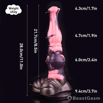 🐎 11.02 - Inch Icarus - Giant Horse Dildo with Huge Knot - BeastGasm