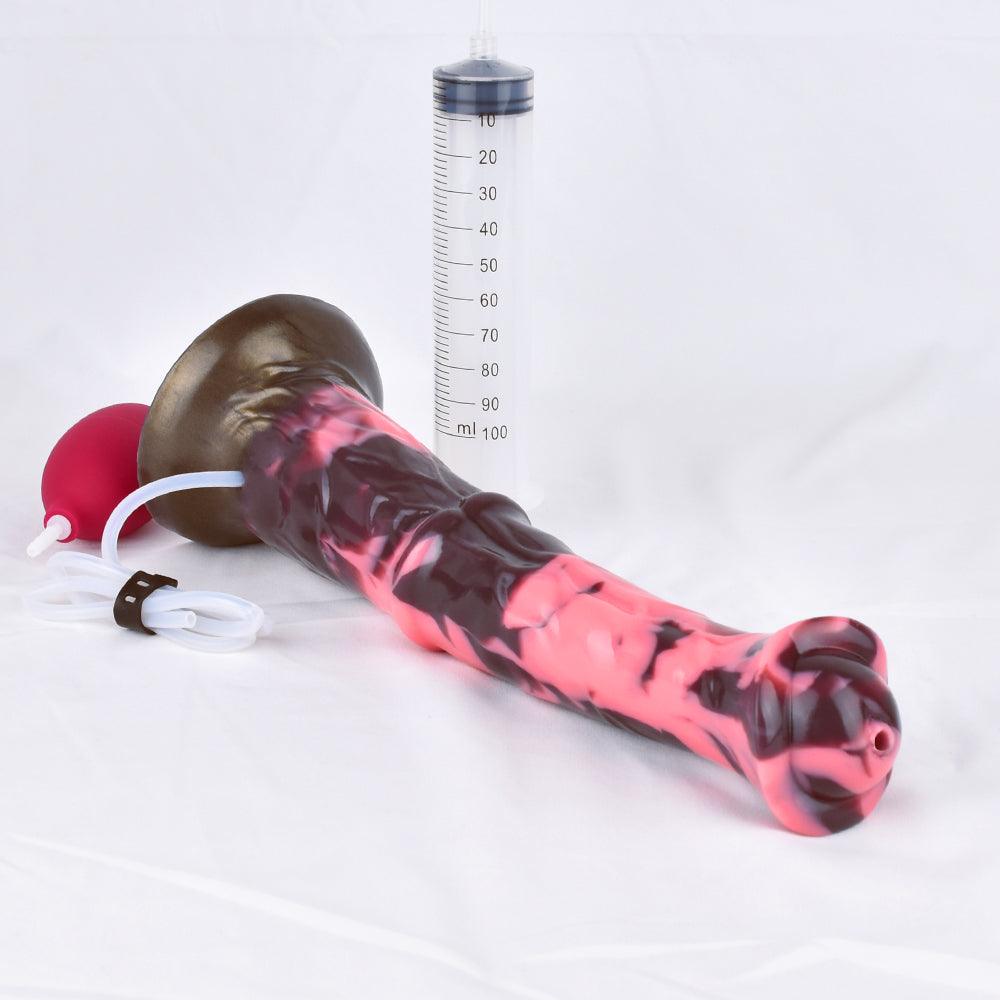 🐎 11.18 Inches Harmog, Large Ejaculating Horse Dildo - BeastGasm