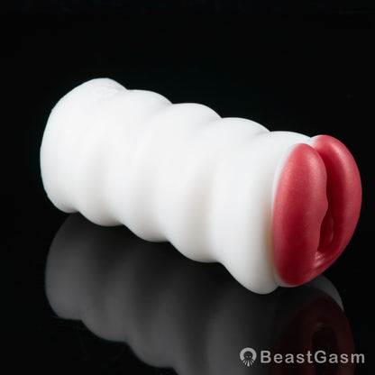 🐆 Snow Leopard Pocket Pussy | Detachable Fur Male Masturbator
