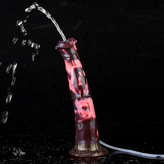 🐎 12 - Inch Galahad, Large Squirting Minotaur Dildo - BeastGasm