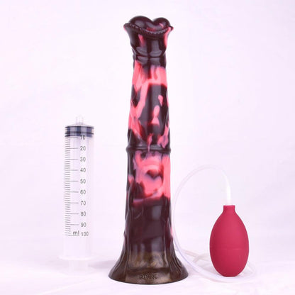 🐎 12 - Inch Galahad, Large Squirting Minotaur Dildo - BeastGasm