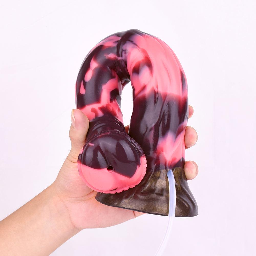 🐎 12 - Inch Galahad, Large Squirting Minotaur Dildo - BeastGasm