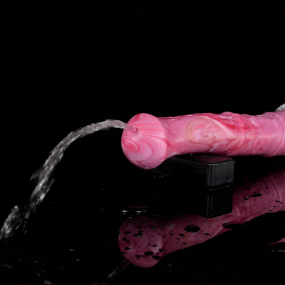 🐴 ديلدو حصان ضخم 11 بوصة - لعبة خيالية واقعية مع أنبوب للقذف