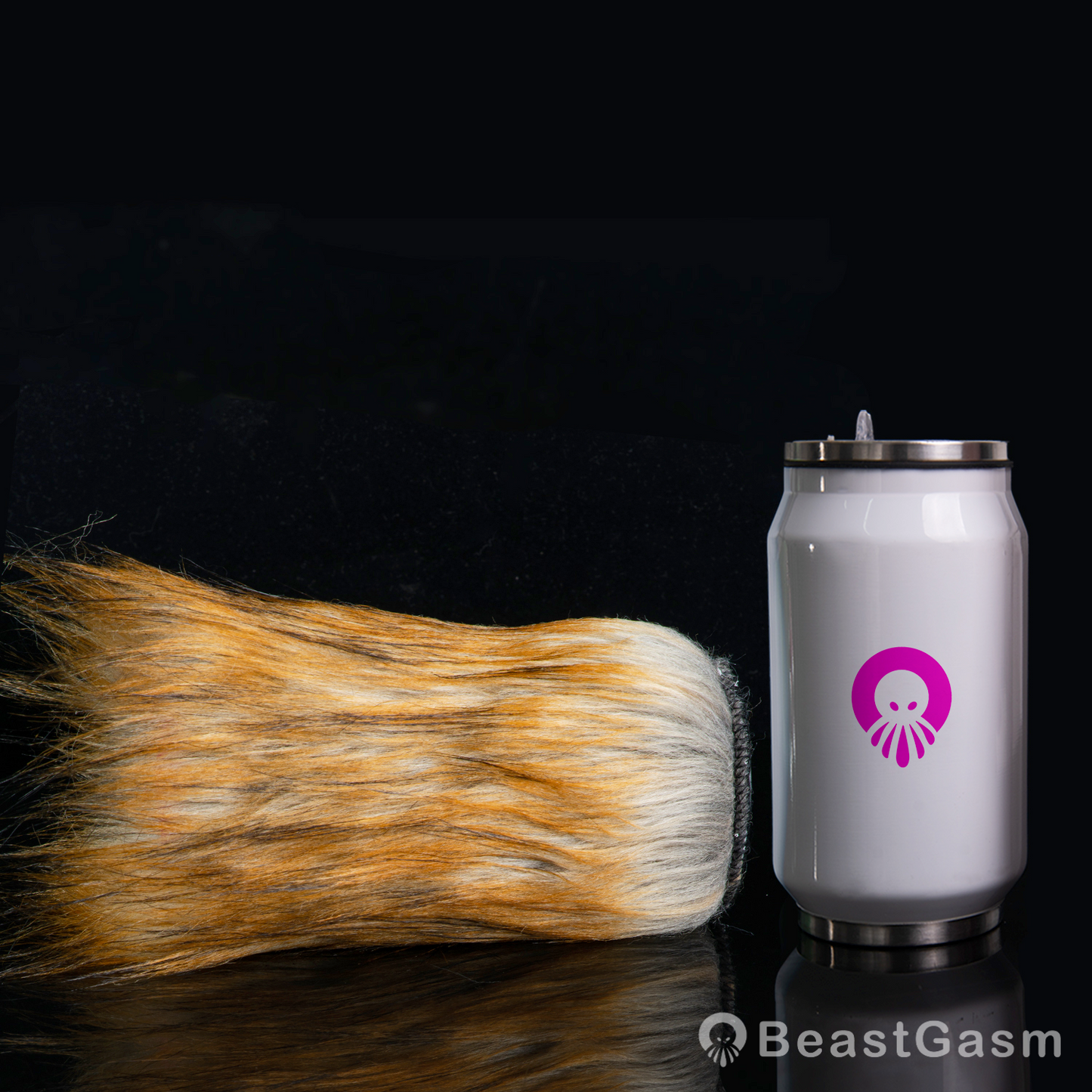 🦁 Lioness Fury Pocket Pussy | Removable Fur Male Masturbator