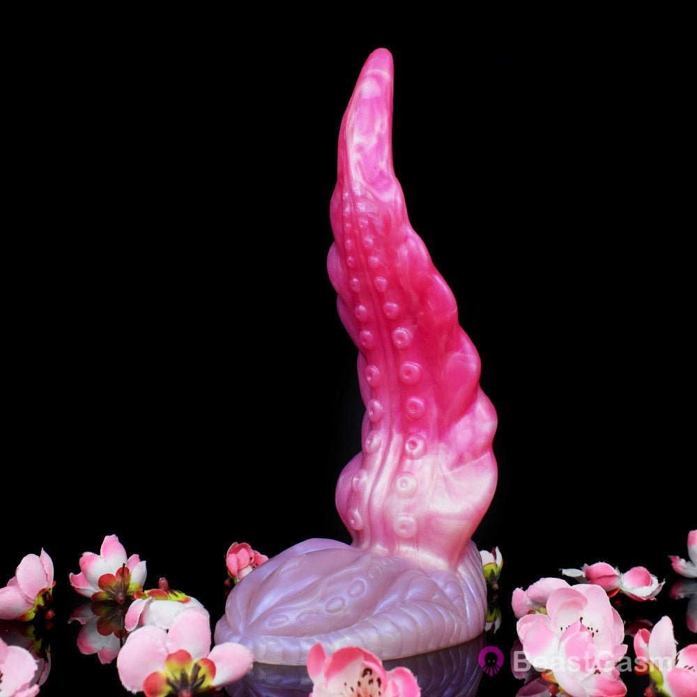 Curved Tentacle Dildo for Women – Silicone Alien Fantasy Toy - BeastGasm