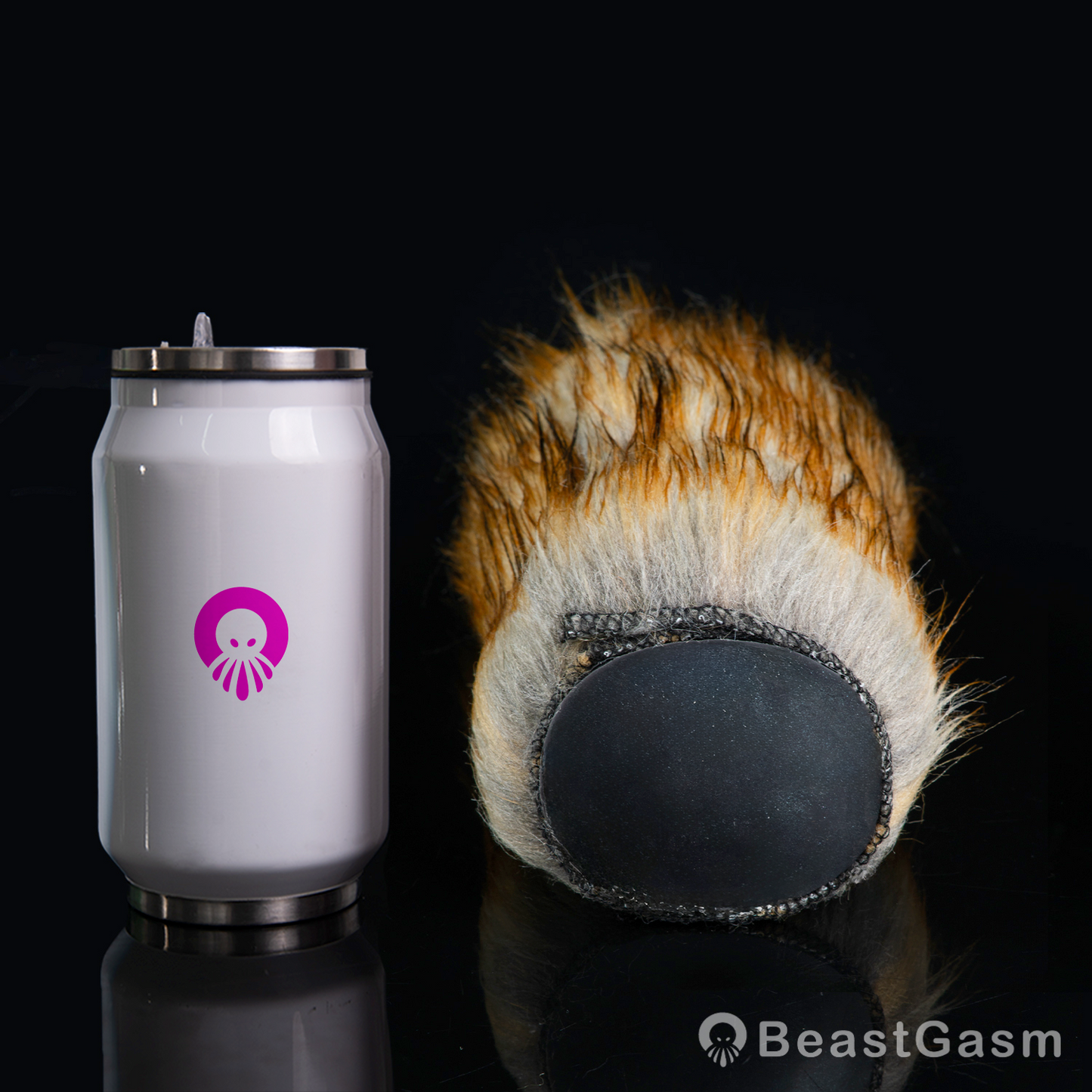 🦁 Lioness Fury Pocket Pussy | Removable Fur Male Masturbator