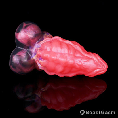 Tentacle Dildo Butt Plug – Blood-Red Alien Fantasy Anal Toy