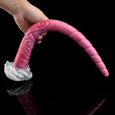 🐙 17 - Inch TYRONIUS Octopus Dildo – Premium Silicone Thin Tentacle Plug - BeastGasm