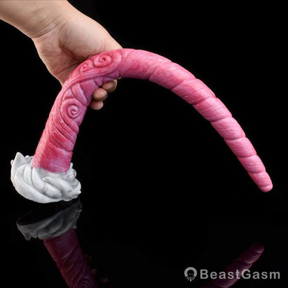 🐙 17 - Inch TYRONIUS Octopus Dildo – Premium Silicone Thin Tentacle Plug - BeastGasm