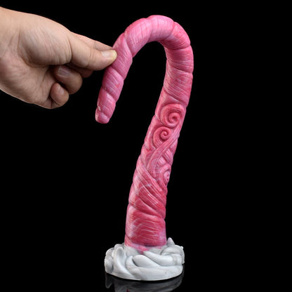 🐙 17 - Inch TYRONIUS Octopus Dildo – Premium Silicone Thin Tentacle Plug - BeastGasm