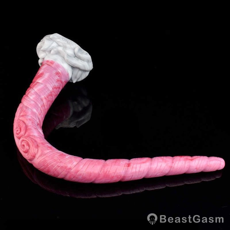 🐙 17 - Inch TYRONIUS Octopus Dildo – Premium Silicone Thin Tentacle Plug - BeastGasm