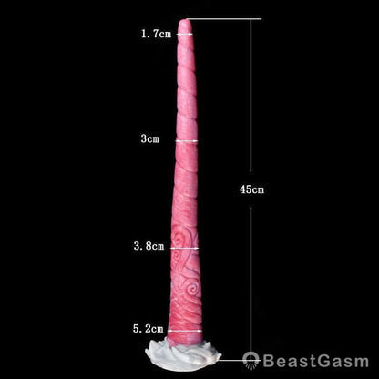 🐙 17 - Inch TYRONIUS Octopus Dildo – Premium Silicone Thin Tentacle Plug - BeastGasm