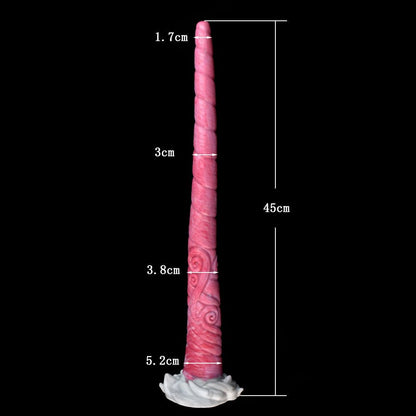 🐙 17 - Inch TYRONIUS Octopus Dildo – Premium Silicone Thin Tentacle Plug - BeastGasm