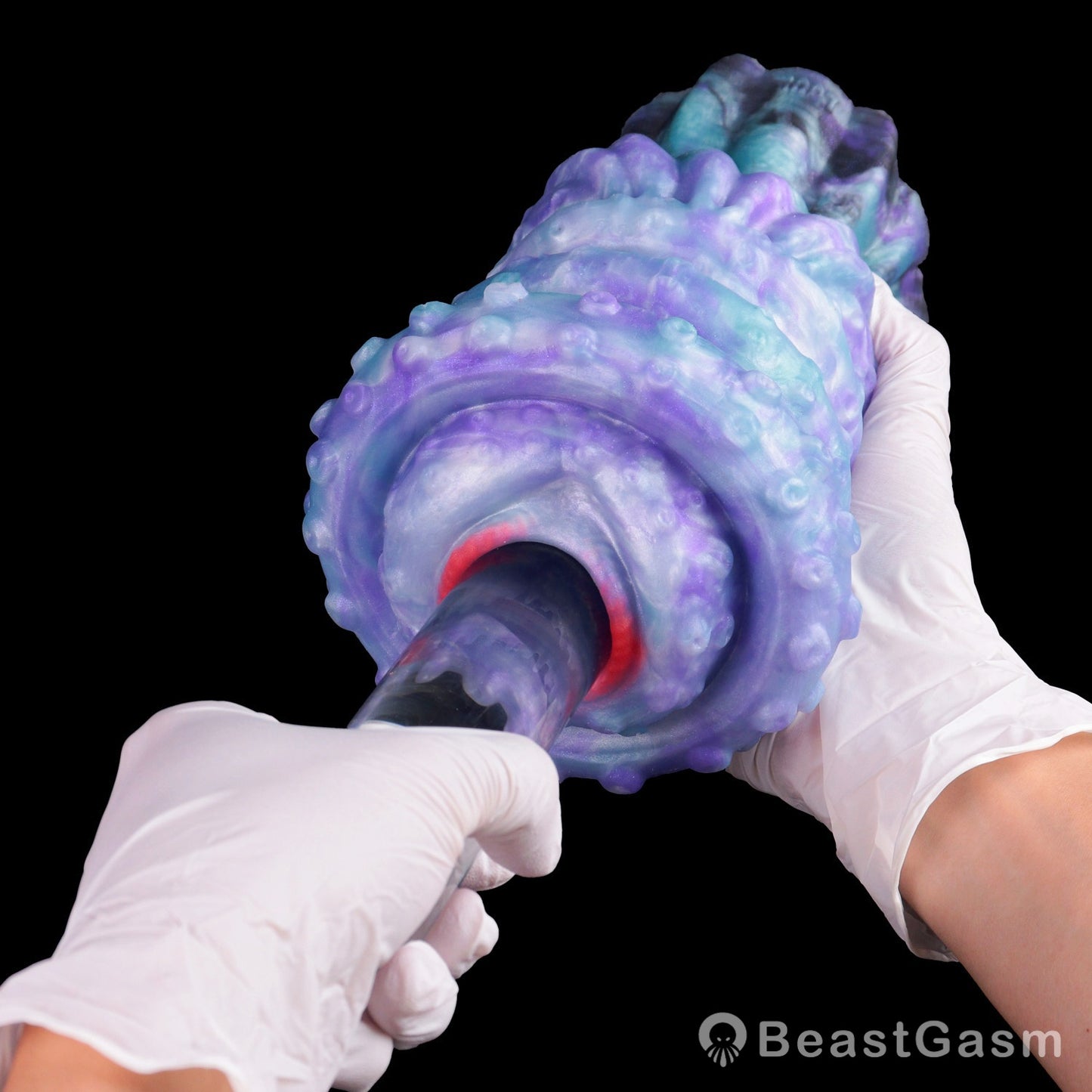 🐙 BeastGasm Abyss Halo Octopus Tentator Pocket Masturbator